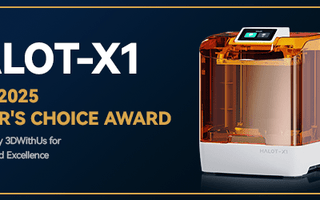 HALOT-X1 Wins “Editor’s Choice Award” from 3DWithUs - PioCreat 3D Store