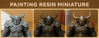 How to Paint Resin Miniatures - PioCreat 3D Store
