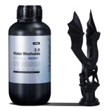 Water-washable Resin 2.0 1KG Black